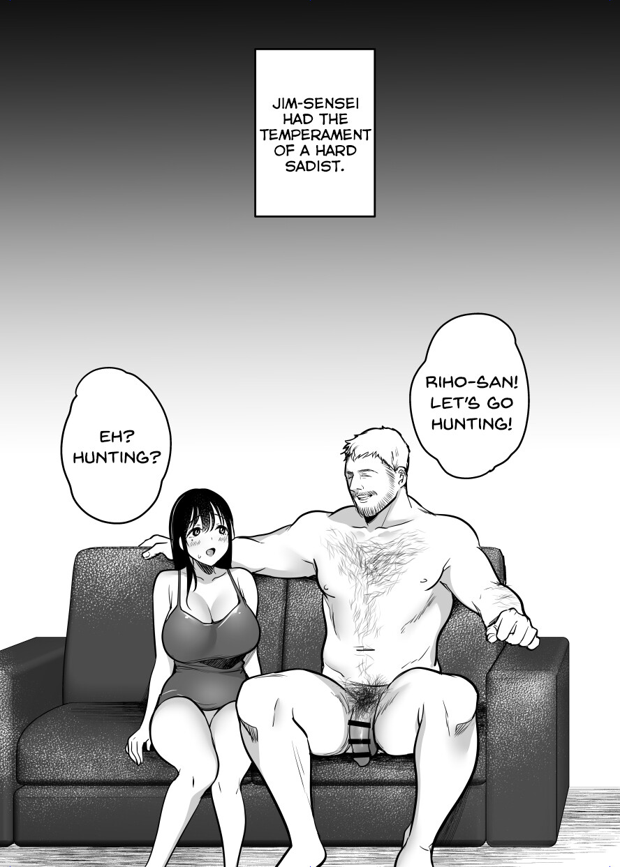 Hentai Manga Comic-I can't escape from Mr. Jim - A middle-aged foreign man is always hanging out with me-Read-73